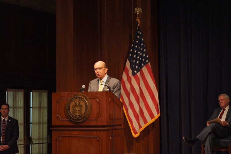 Secretary of Commerce, Wilbur Ross